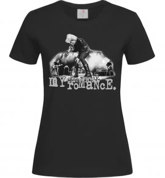 Женская футболка My Chemical Romance stage Черный фото