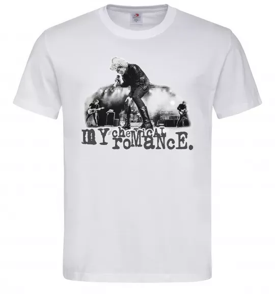 Чоловіча футболка My Chemical Romance stage Білий фото