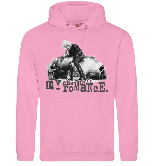 Женская толстовка (худи) My Chemical Romance stage Розовый фото