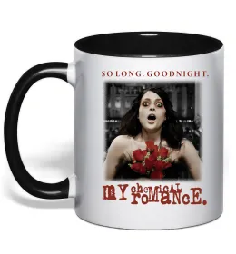 Чашка с цветной ручкой