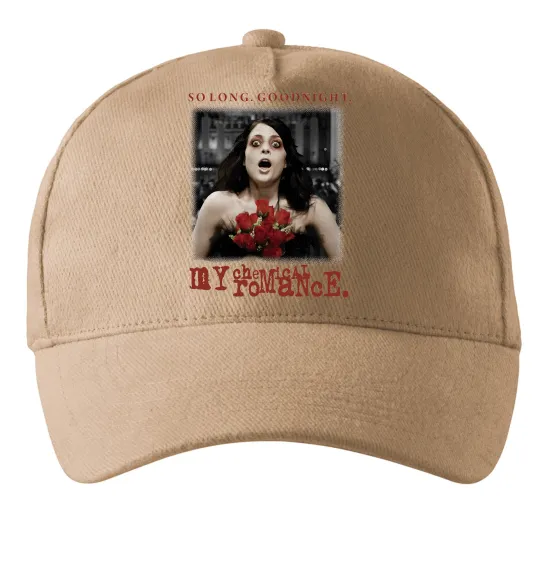 Кепка So long good night Пісочний фото