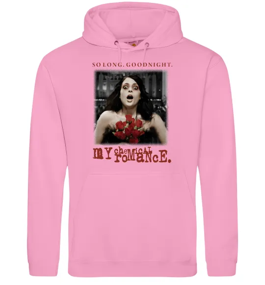 Чоловіча толстовка (худі) So long good night Рожевий фото