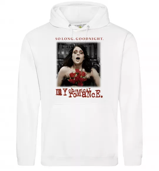 Женская толстовка (худи) So long good night Белый фото