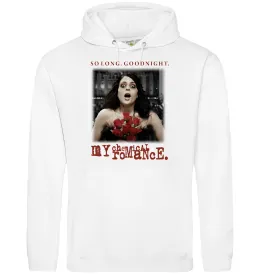 Жіноча толстовка (худі) So long good night Білий фото