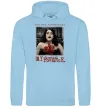 Жіноча толстовка (худі) So long good night Блакитний фото