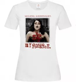 Женская футболка So long good night Белый фото