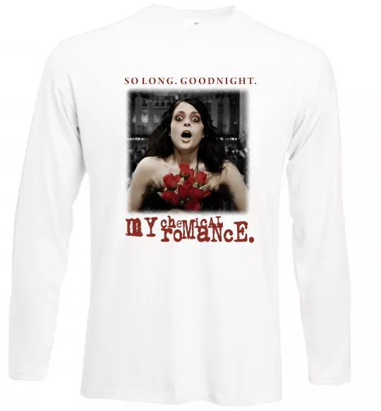 Лонгслів So long good night Білий фото