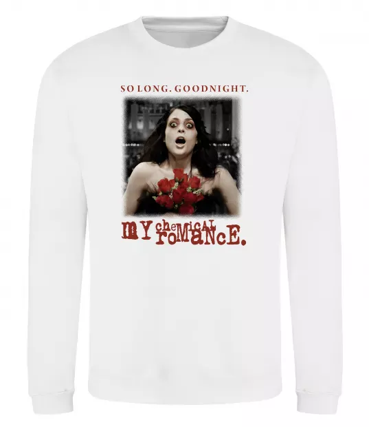 Світшот So long good night Білий фото