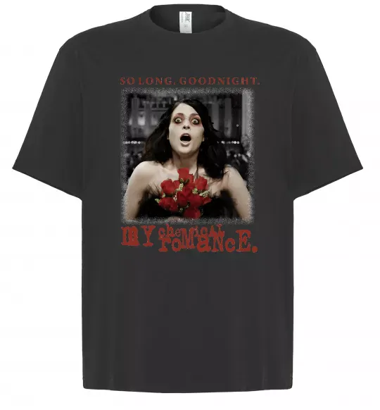 Футболка Оверсайз So long good night Черный фото