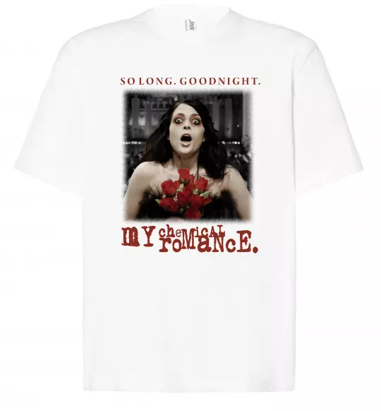 Футболка Оверсайз So long good night Белый фото