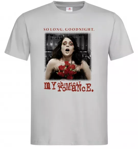 Чоловіча футболка So long good night Сірий фото