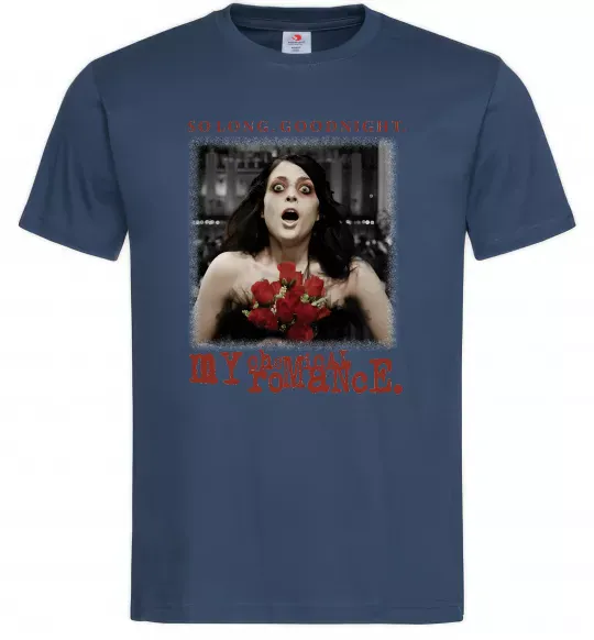 Чоловіча футболка So long good night Темно-синій фото