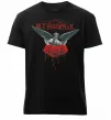 Мужская премиум футболка Roses angel My Chemical Romance Черный фото