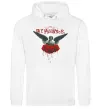 Чоловіча толстовка (худі) Roses angel My Chemical Romance Білий фото