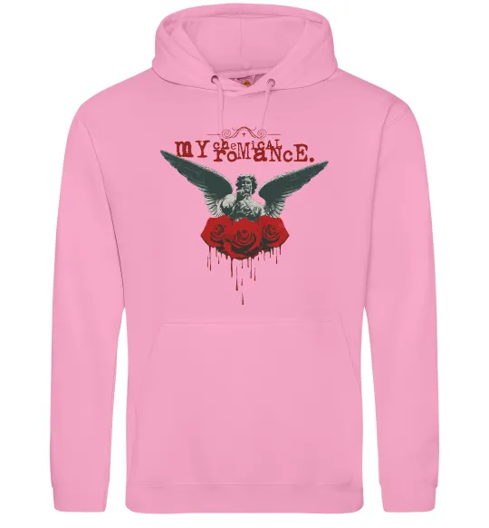 Жіноча толстовка (худі) Roses angel My Chemical Romance Рожевий фото