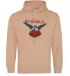 Женская толстовка (худи) Roses angel My Chemical Romance Песочный фото