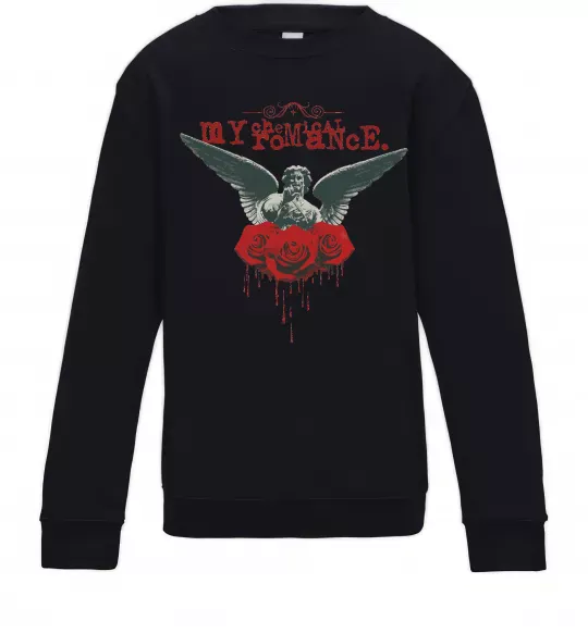 Детский Свитшот Roses angel My Chemical Romance Черный фото