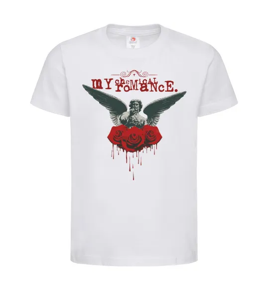 Дитяча футболка Roses angel My Chemical Romance Білий фото