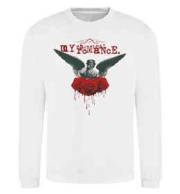 Свитшот Roses angel My Chemical Romance Белый фото