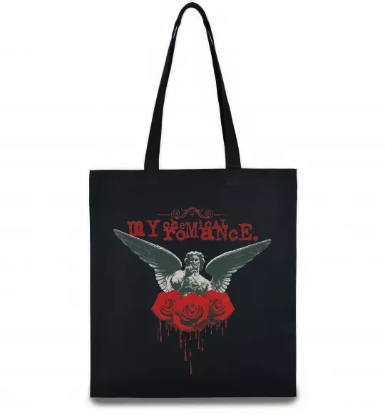 Эко-сумка Roses angel My Chemical Romance Черный фото