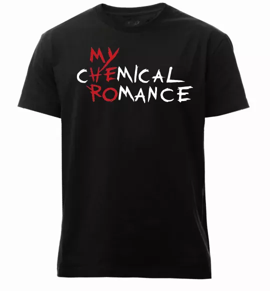 Мужская премиум футболка My cHEmical ROmance HERO Черный фото