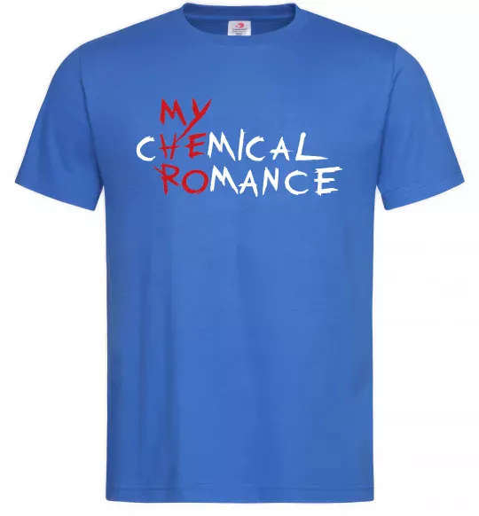 Чоловіча футболка My cHEmical ROmance HERO Яскраво-синій фото