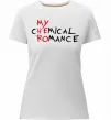 Женская премиум футболка My cHEmical ROmance HERO Белый фото