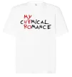 Футболка Оверсайз My cHEmical ROmance HERO Белый фото