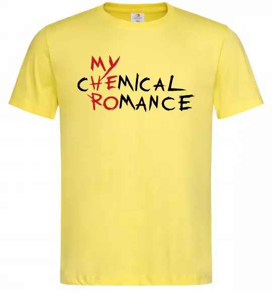 Чоловіча футболка My cHEmical ROmance HERO Лимонний фото