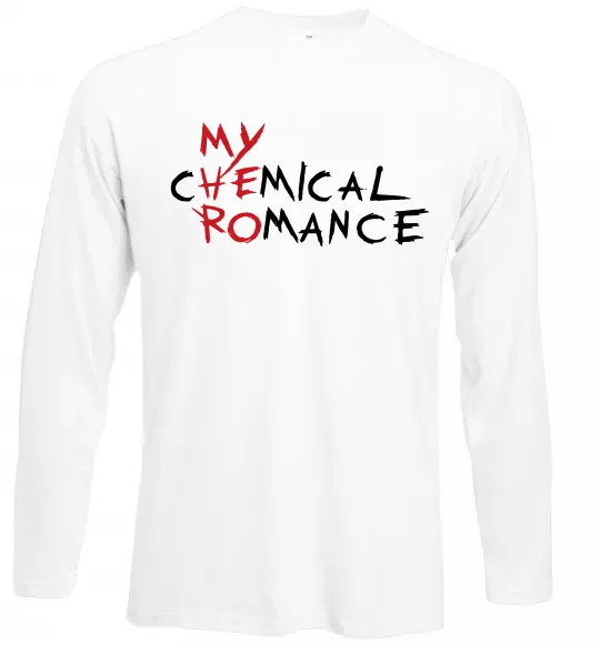 Лонгслив My cHEmical ROmance HERO Белый фото