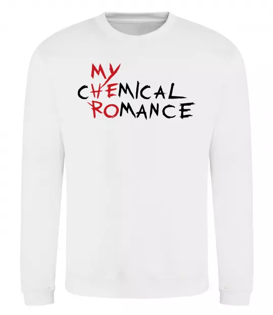 Свитшот My cHEmical ROmance HERO Белый фото