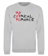 Свитшот My cHEmical ROmance HERO Серый меланж фото