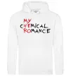 Мужская толстовка (худи) My cHEmical ROmance HERO Белый фото