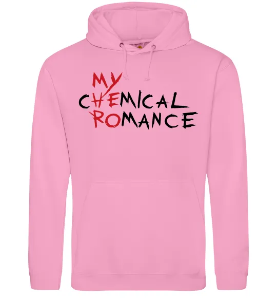 Женская толстовка (худи) My cHEmical ROmance HERO Розовый фото