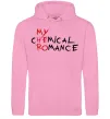 Женская толстовка (худи) My cHEmical ROmance HERO Розовый фото