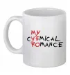 Чашка керамическая My cHEmical ROmance HERO Белый фото