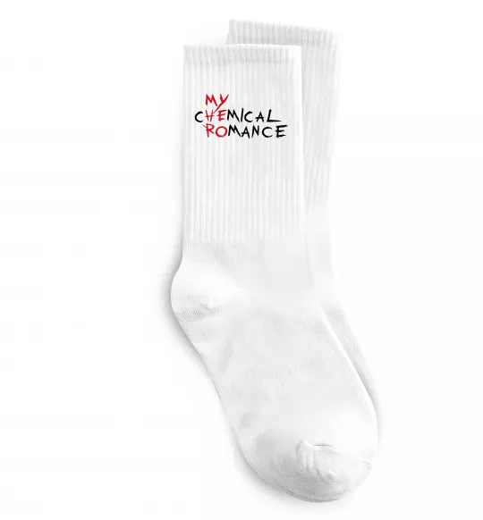 Носки My cHEmical ROmance HERO Белый фото