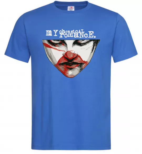Чоловіча футболка My Chemical Romance I`m not ok Яскраво-синій фото