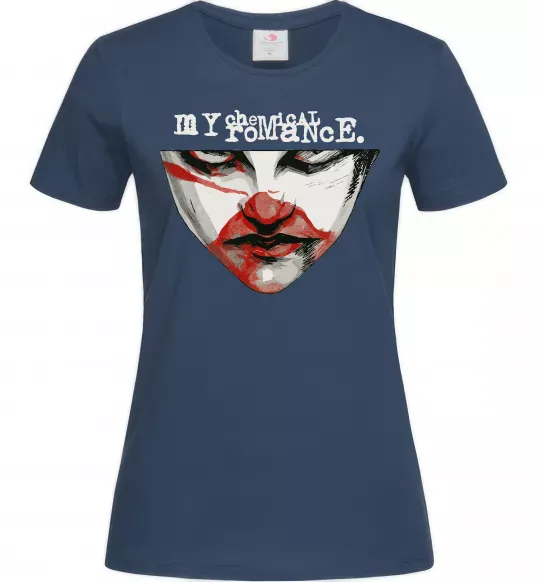 Женская футболка My Chemical Romance I`m not ok Темно-синий фото