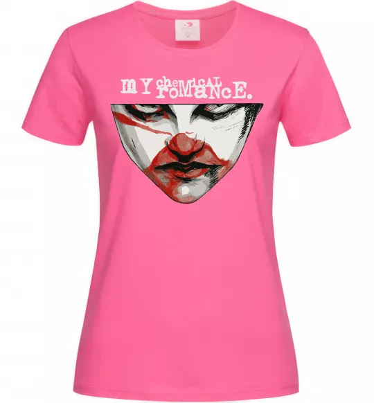 Женская футболка My Chemical Romance I`m not ok Ярко-розовый фото