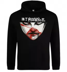 Мужская толстовка (худи) The black parade Белый фото