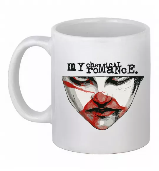 Чашка керамическая My Chemical Romance I`m not ok Белый фото