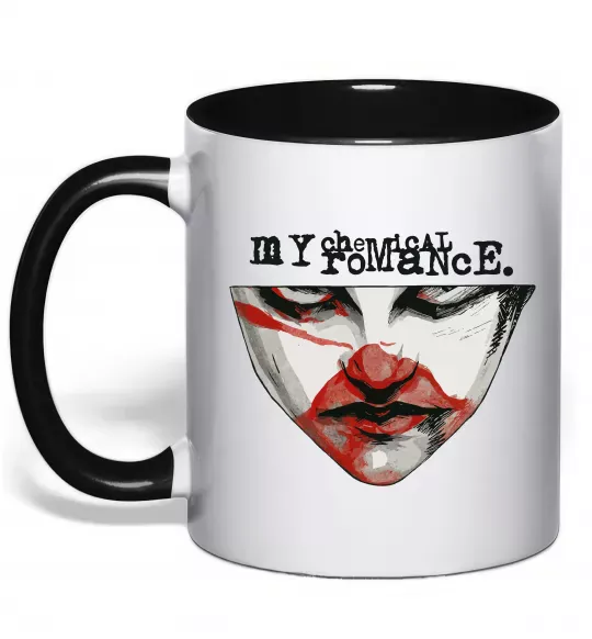Чашка с цветной ручкой My Chemical Romance I`m not ok Черный фото