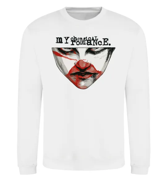 Світшот My Chemical Romance I`m not ok Білий фото