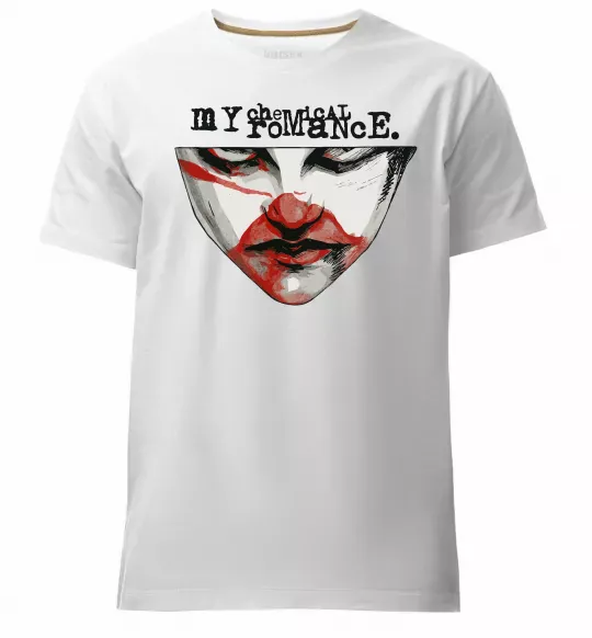 Чоловіча преміум футболка My Chemical Romance I`m not ok Білий фото