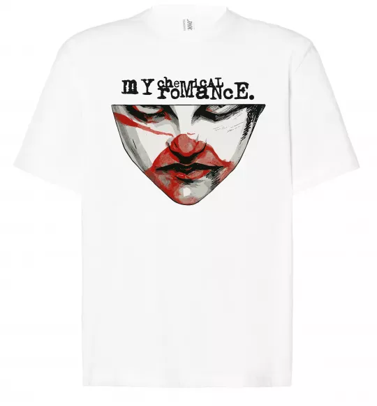 Футболка Оверсайз My Chemical Romance I`m not ok Білий фото