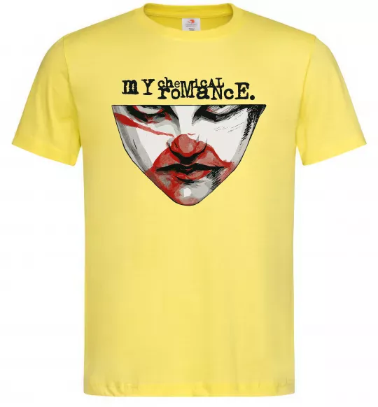 Чоловіча футболка My Chemical Romance I`m not ok Лимонний фото