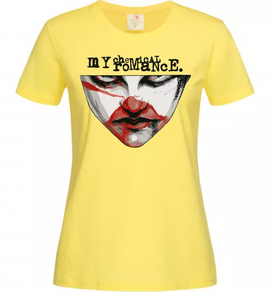 Женская футболка My Chemical Romance I`m not ok Лимонный фото