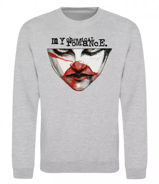 Свитшот My Chemical Romance I`m not ok Серый меланж фото