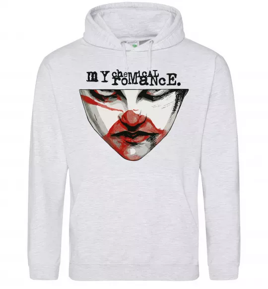 Чоловіча толстовка (худі) My Chemical Romance I`m not ok Сірий меланж фото